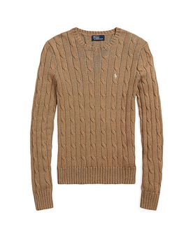 Ralph Lauren Suéter camel M