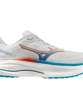 Wave Inspire 22 Running Shoes Foggy Dew / White / Dark Slate UK 15 Men - Mizuno - FashionsVida
