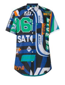 Kenzo Camicia in cotone Hyper Kenzo