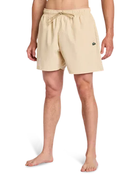 Diamond Weave Uomo - Pantaloncini Marrone - Taglia L - Poly Woven L - Lacoste - FashionsVida