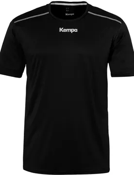 Kempa Poly T-Shirt, schwarz XL