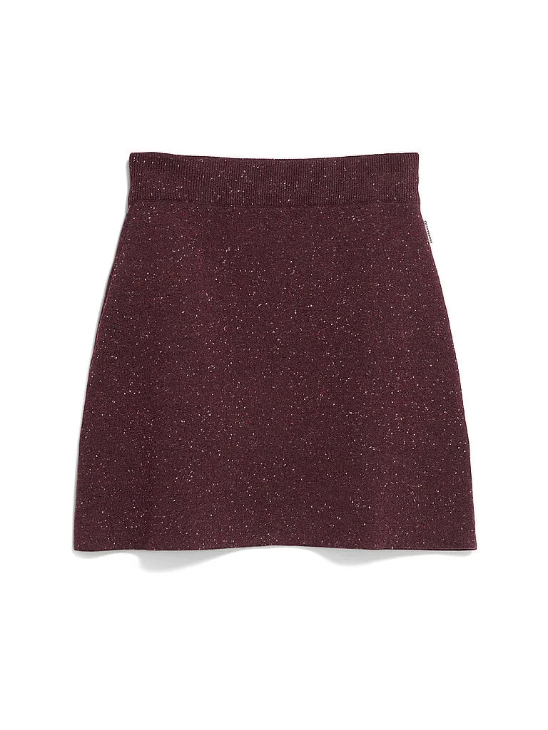 Minirock DARLAA dunkelrot L damen - Armedangels - FashionsVida