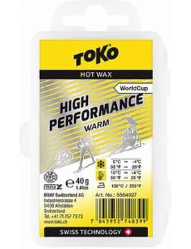 Skiwachs Worldcup High Performance Hot Wax warm keine Farbe B - TOKO - FashionsVida