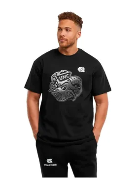 Mister T-shirt à Manches Courtes North Carolina Chrome Oversized Black S