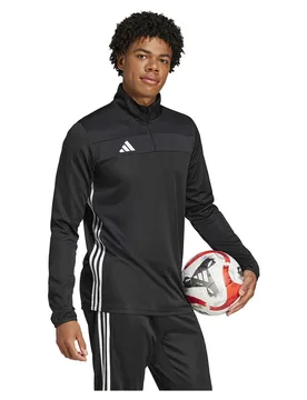 Sweat à Demi-zip Tiro 25 Essentials Training Black / White L - Adidas - FashionsVida