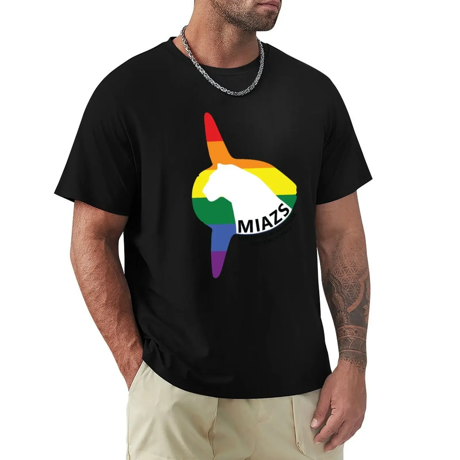 MIAZS Pride T-Shirt Relaxed Casual Short Sleeve Tee - Aliexpress - FashionsVida