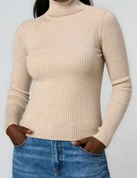 Sinsay - Maglione a costine - oro