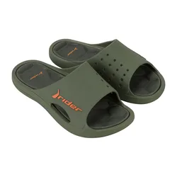 Bay Xiv Slides Green / Green / Orange UK 6-6.5 Men