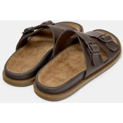 Sandalias planas de mujer de piel Lluc Sandal