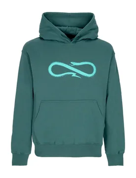 Felpa Cappuccio Uomo Logo Hoodie Forest Green - Propaganda - FashionsVida