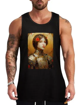 Saint Joan of Arc Tank Top Retro Print Tank Top Vintage Graphic Sleeveless - Aliexpress - FashionsVida