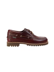 Chaussures bateau ACADIA PREMIUM rouge foncé 43