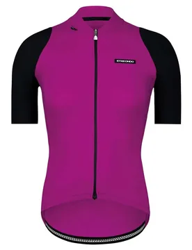 Maglia A Maniche Corte Alda Purple / Black - Etxeondo - FashionsVida
