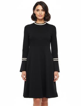 Vestiti casual donna - joyce abito clessidra m/l punto milano - n.d