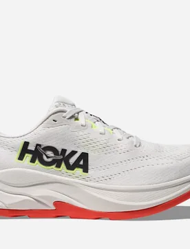 Women's Rincon 4 Road Running Shoes in Frost/Neon Yuzu, Size 6.5 - HOKA - FashionsVida