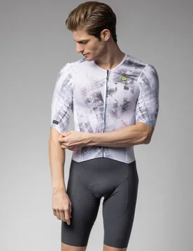 Body ciclismo PR-E MIRROR bianco 2026 - ALE' - FashionsVida