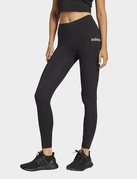 Womens Leggings Essentials Linear Cotton - Nero, nero nero Donna taglia 2XS