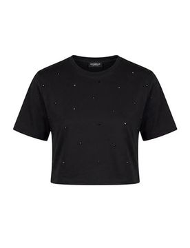 Camiseta Mujer Negro M,S Mujer