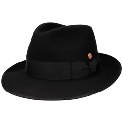 Atos Fedora Wool Hat by - black - Female - Size: L (58-59 cm)
