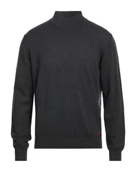 Rollkragenpullover Herren Braungrau S,XL Herren