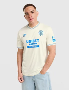 Mens Rangers FC 2026/27 Away Shirt - Bianco, bianco bianco Uomo taglia XXXL - Umbro - FashionsVida