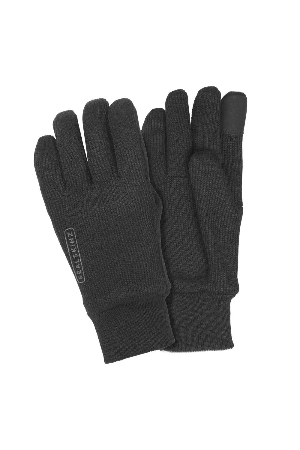 Windproof All Weather Unisex Knitted Gloves - - Size: XL - Sealskinz - FashionsVida