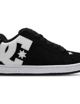 DC Sneakers Court Graffik Men's Sneakers - Black - Size 6.5 - Suede - Black - Size: 6.5 - Dc shoes - FashionsVida