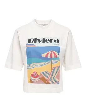ONVEGA NEW S/S VIBE TOP BOX JRS femae - L - FashionsVida
