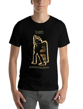 T.REX - ELECTRIC WARRIOR T-Shirt man t shirt luxury essential t shirt men t shirt cotton 100% T-Shirt - Aliexpress - FashionsVida
