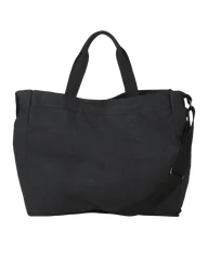 Pure Cotton Tote Bag Black male