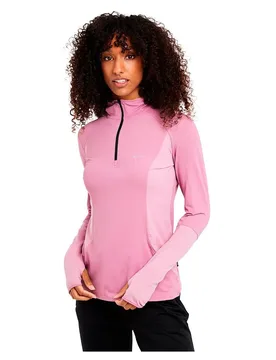 Sweat à Demi-zip Kolea Dusky Rose L - Protest - FashionsVida