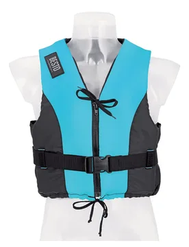 Dinghy Zipper 50n Life Jacket Aqua / Black L unisex - Besto - FashionsVida