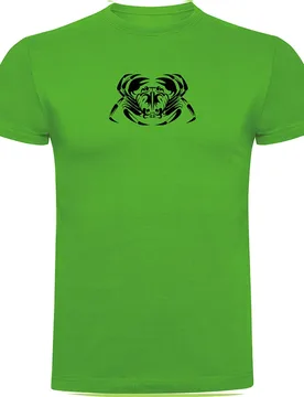 Maglietta A Maniche Corte Crab Tribal - Kruskis - FashionsVida