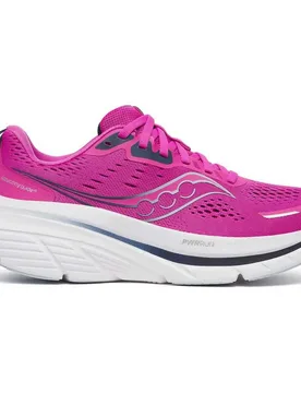 Scarpe Da Running Guide 18 Fuchsia / Navy EU 37 - Saucony - FashionsVida