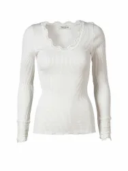 Langarmshirt weiss XS damen
