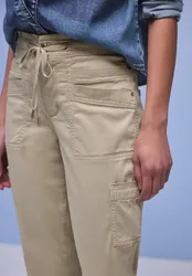 Cargo Joggpants female Beige