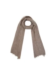 Sciarpa in cashmere marrone chiaro