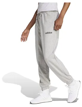 Joggers Essentials Linear French Terry Cuffed Medium Grey Heather / Black XS