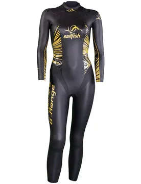 G-range 8 Woman Long Sleeve Neoprene Wetsuit Black S Women - Sailfish - FashionsVida