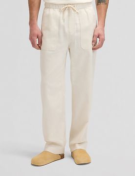 Utility Relaxed Drawstring Trousers Natural Größe M male