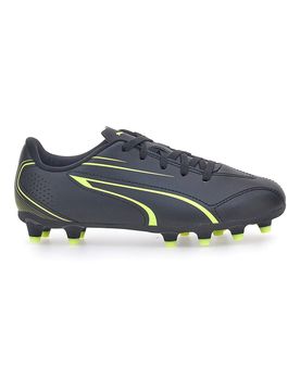 Scarpe da Calcio Nere Con Fregio Laterale Vitoria Fg/Ag Jr 30