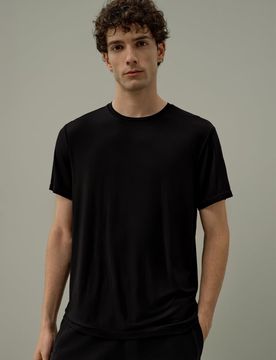 T-shirt Soie Jersey Breeze XXL Léger Respirant Confortable Été