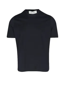 T-shirt bleu marine 56 - Filippo De Laurentiis - FashionsVida