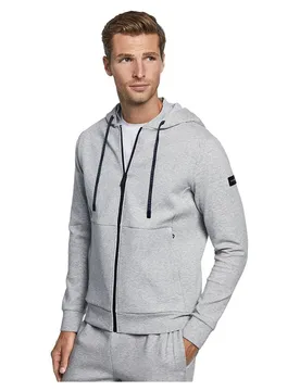 Felpa Con Zip Travel Ice Grey 2XL