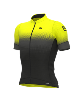 Maglia ciclismo PR-S GRADIENT giallo fluo