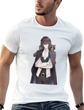 DAZAI POSTER T-Shirt cotton t shirts man 100% cotton tshirt 100% anime tshirt T-shirt - Aliexpress - FashionsVida
