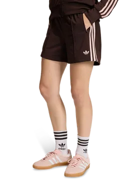 Classic Damen Kurze Hosen - Braun - Größe XXS (26-28) - Poly Mesh Brown XXS (26-28) - Adidas - FashionsVida