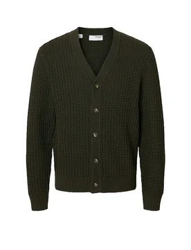 Selected Cardigan SLHTOM gris M - Selected - FashionsVida