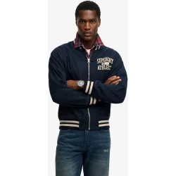 Chaqueta de hombre Varsity Twill Bomber