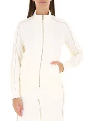 Felpa con zip SPORT AVORIO M
